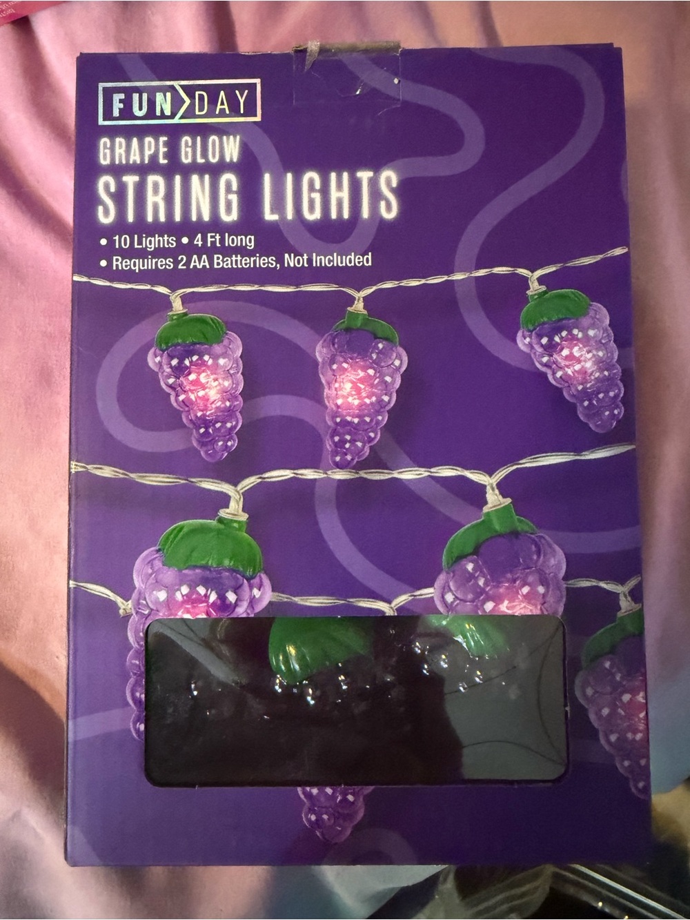 Grape Glow String Lights - Fun Day